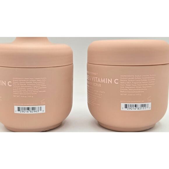 Body Prescriptions~Niacinamide & Vitamin C Body Scrub And Body Butter - Picture 3 of 3